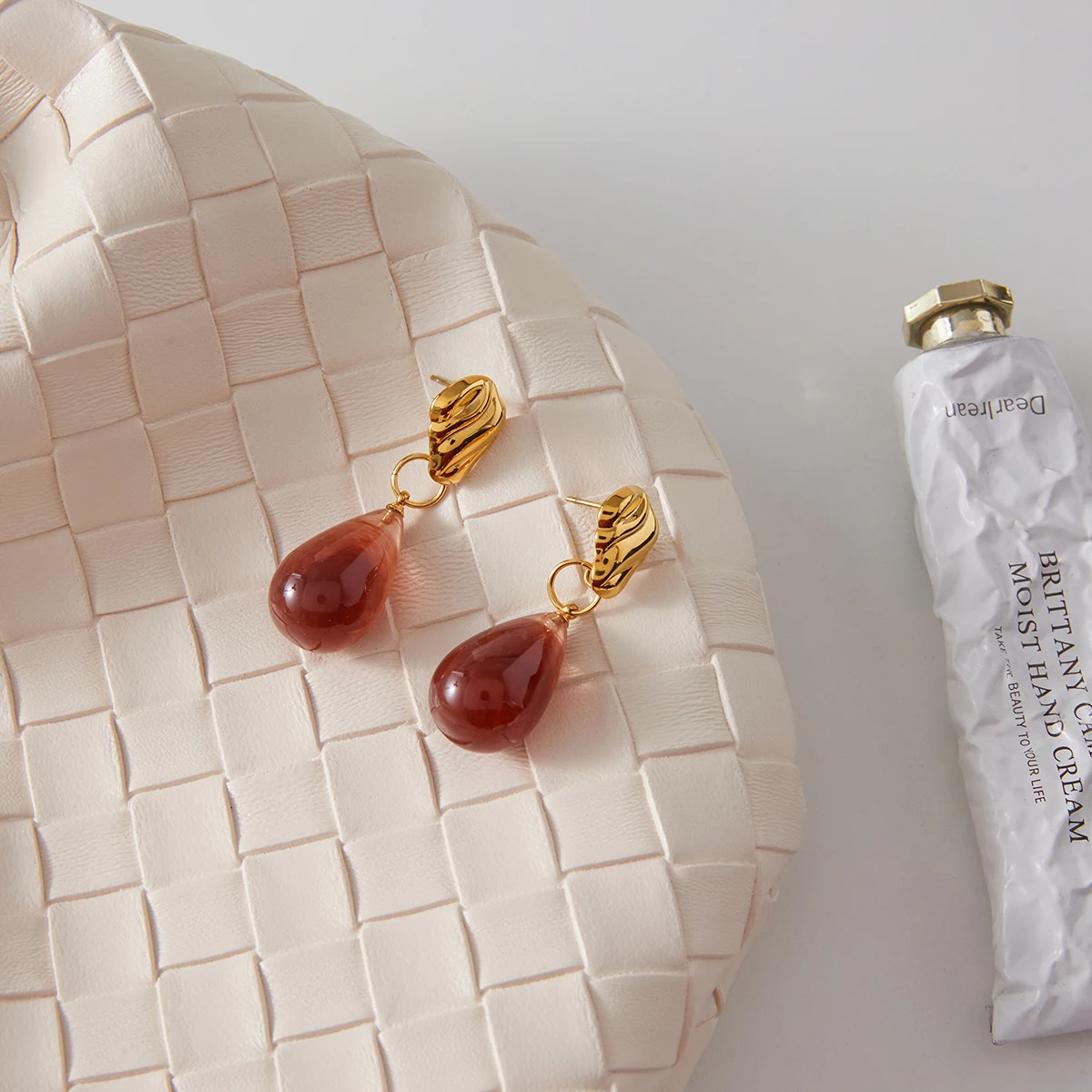 Elegant Stainless Steel Water Drop Earrings 6 Elegant Stainless Steel Water Drop Earrings - Image 6