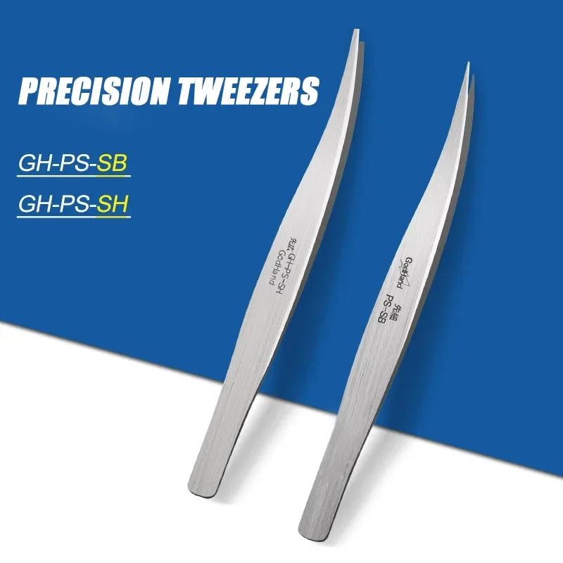 GodHand Precision Tweezers Set 125mm for Hobbyists 2 GodHand Precision Tweezers Set 125mm for Hobbyists - Image 2