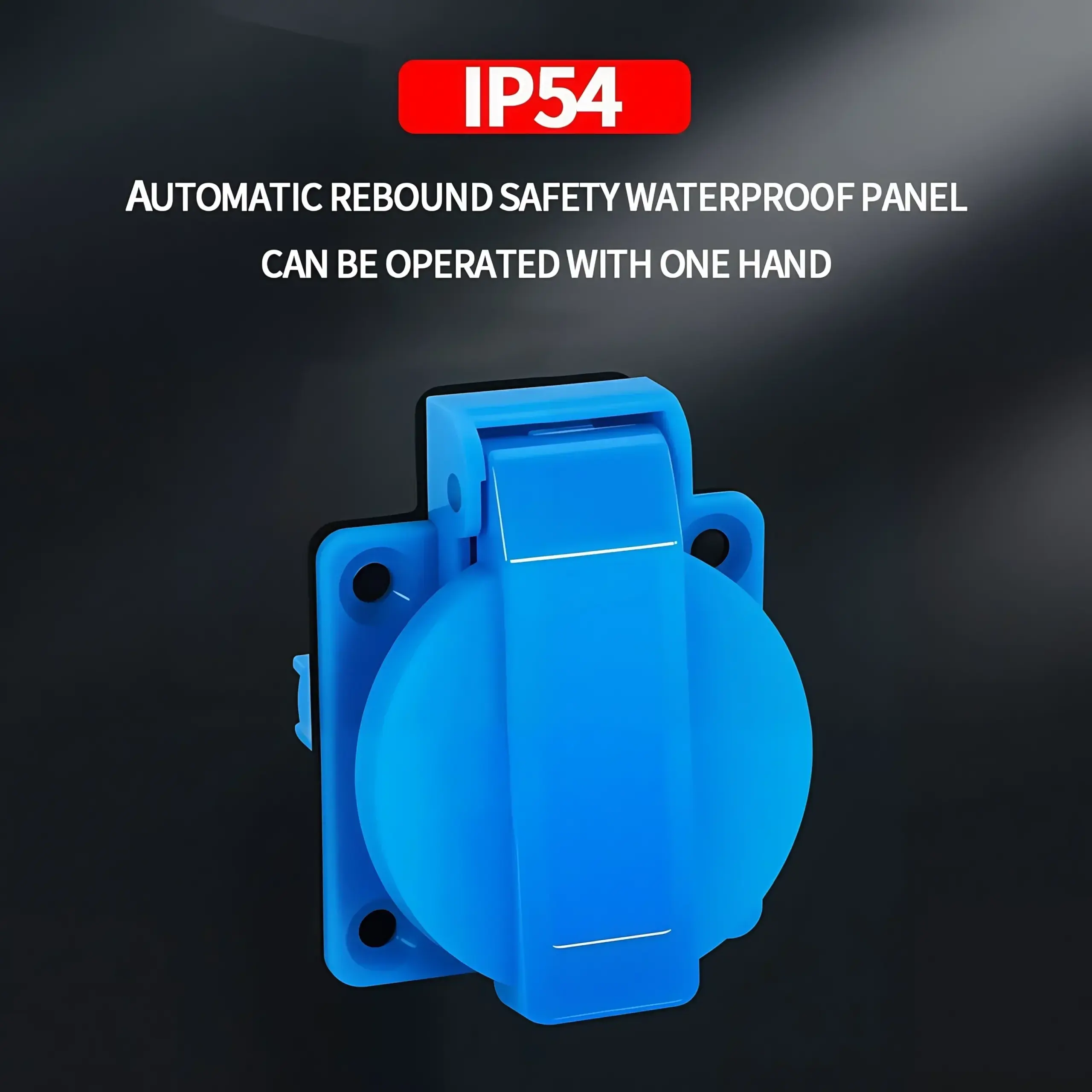 Waterproof Outdoor Socket with IP54 Rating 4 Waterproof Outdoor Socket with IP54 Rating - Image 4