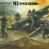 WWII US Army 8-inch Howitzer Model Kit
