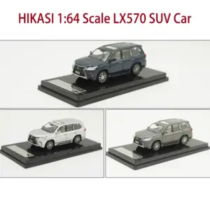 Silver Lexus LX570 Diecast Model 1:64 Scale 8 Saa94e017db3e49768c057720417080aeS