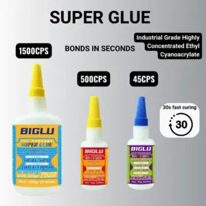 BIGLU Triple Viscosity Super Glue Set 13 Saaa3ed4767b044efae90172ed0350c95R