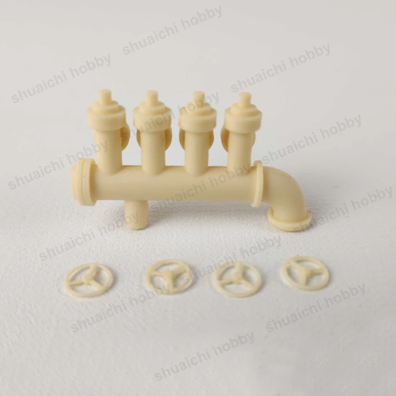 Resin Nautical Firefighting Valve Set (2 Sizes) 3 Resin Nautical Firefighting Valve Set (2 Sizes) - Image 3