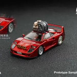 Limited Edition Transparent Red Ferrari F40 Diecast Model 7 Saaba259d2d444aa78266db497e1d882eh