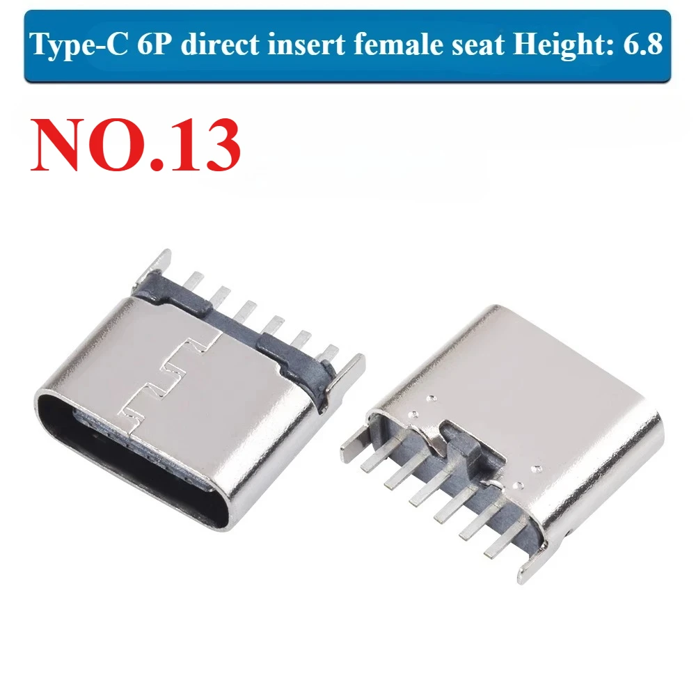 Set of 10 USB Type-C Female Ports for DIY Projects 8 Set of 10 USB Type-C Female Ports for DIY Projects - Image 8