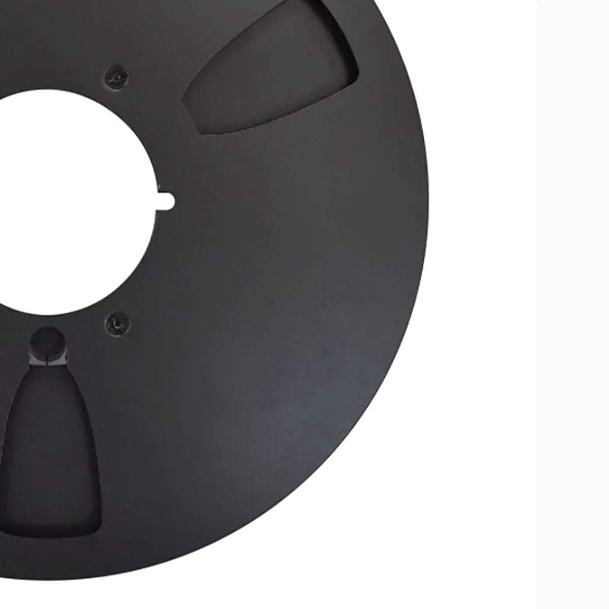 Black Aluminum Tape Reel for 10-Inch Tape Recorders 4 Black Aluminum Tape Reel for 10-Inch Tape Recorders - Image 4