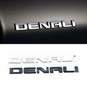 Denali Logo Car Sticker for Chevrolet GMC