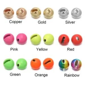Vibrant Tungsten Beads Set for Fly Tying 14 Sab26e9d8c2b24717add564d6f74d2198X