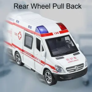 1:32 Scale Diecast Ambulance Model 12 Sab6a9bb35eb94ba89197a68d2b4300f7f