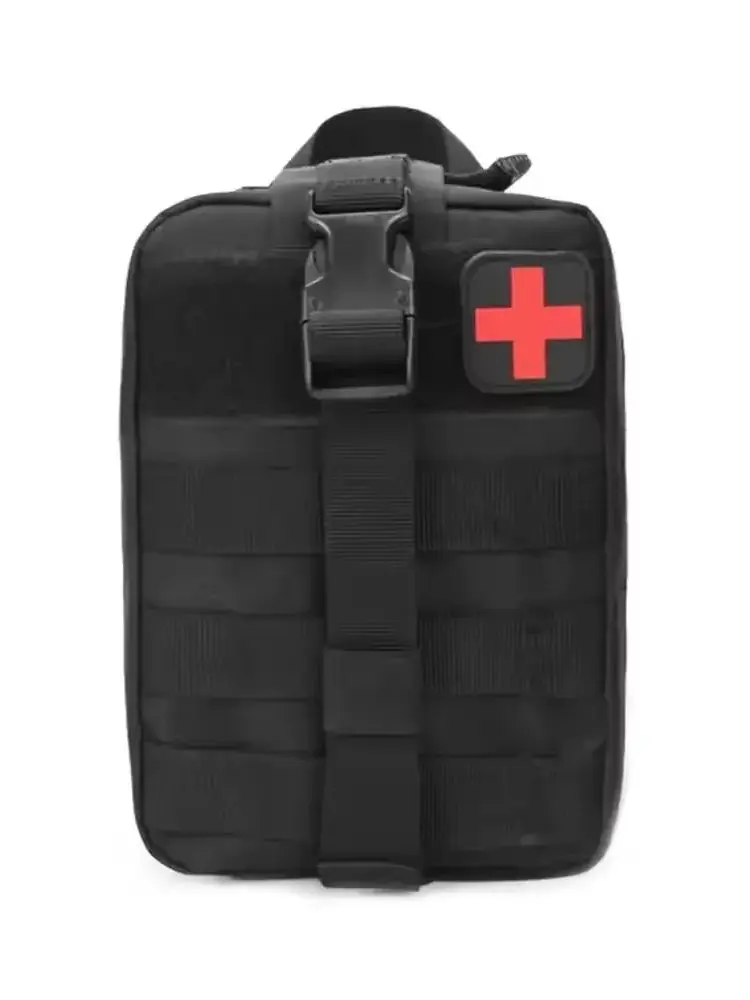 Durable Black Tactical Medical Pouch 7 Durable Black Tactical Medical Pouch - Image 7
