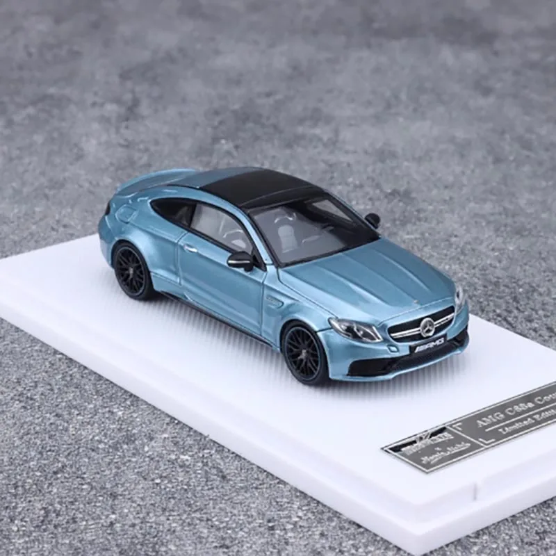 Blue Storm Alloy Mercedes-Benz C63s Model 3 Blue Storm Alloy Mercedes-Benz C63s Model - Image 3