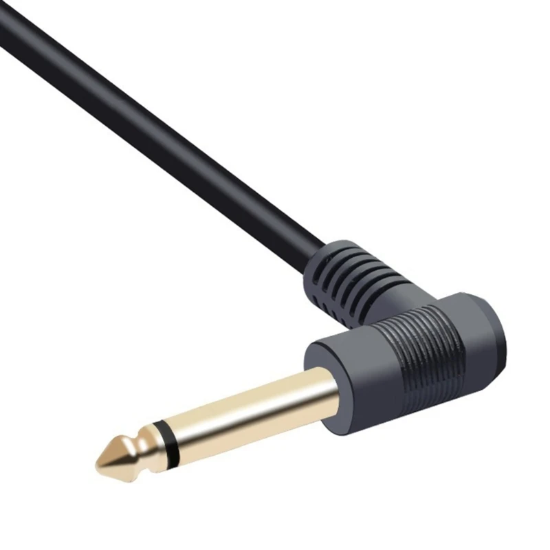 Right-Angle 1/4 Inch Audio Extension Cable 6 Right-Angle 1/4 Inch Audio Extension Cable - Image 6