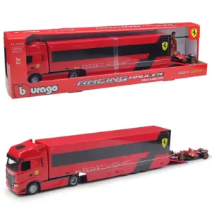 Diecast 1:43 Iveco Transport Model with Trailers 10 Sabcf911788ba40cba15b6e2f8611917bT