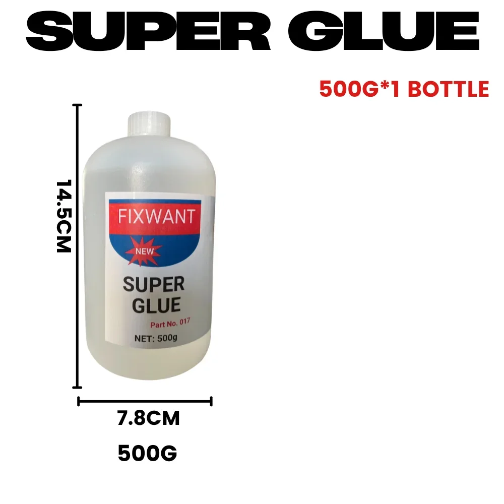 High-Strength Transparent Super Glue 10g–500g 9 High-Strength Transparent Super Glue 10g–500g - Image 9
