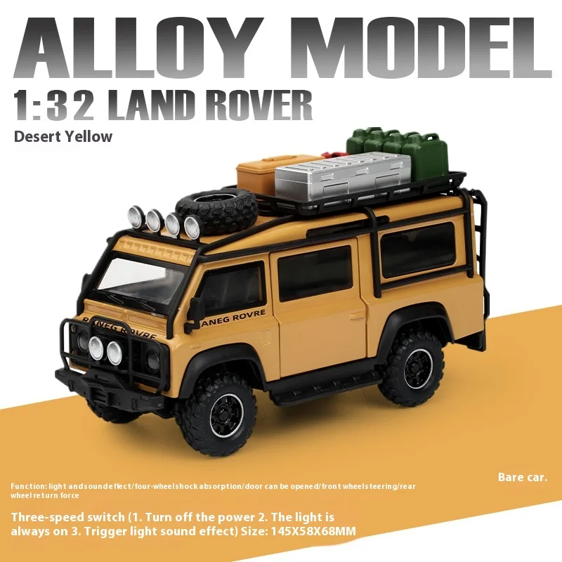 Land Rover Defender Van 1:32 Diecast Model 8 Land Rover Defender Van 1:32 Diecast Model - Image 8
