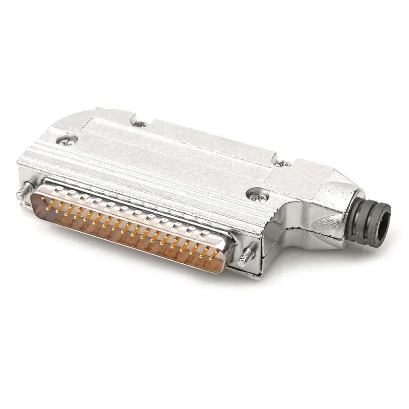 Industrial DB37 90-Degree Connector with Gold Pins 5 Industrial DB37 90-Degree Connector with Gold Pins - Image 5