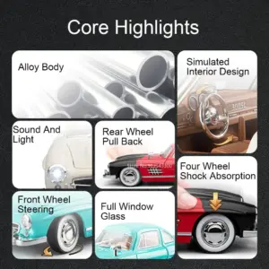 Miniature Mercedes-Benz 300SL Gull-Wing Model 12 Sabf78bc8ddba4f399ab2fc59bd7c4ecfK