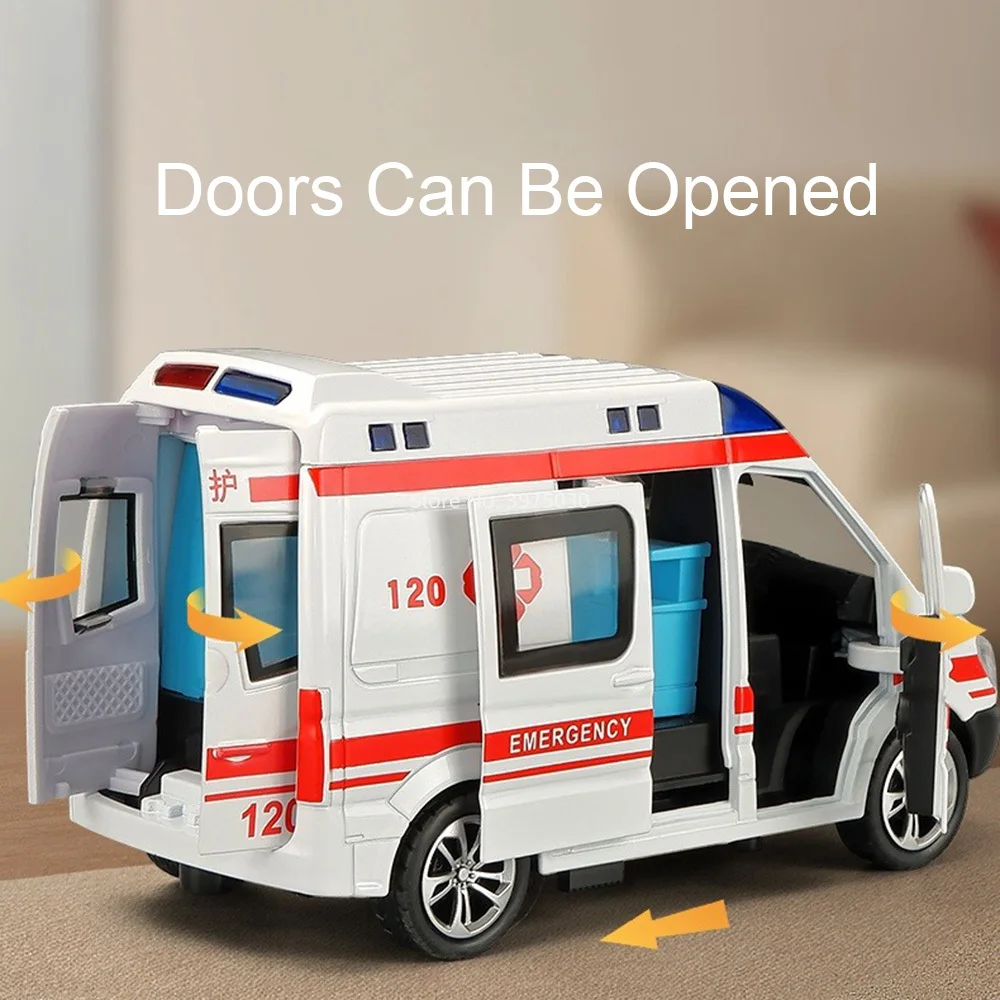1:32 Scale Ambulance Model for Collectors 4 1:32 Scale Ambulance Model for Collectors - Image 4