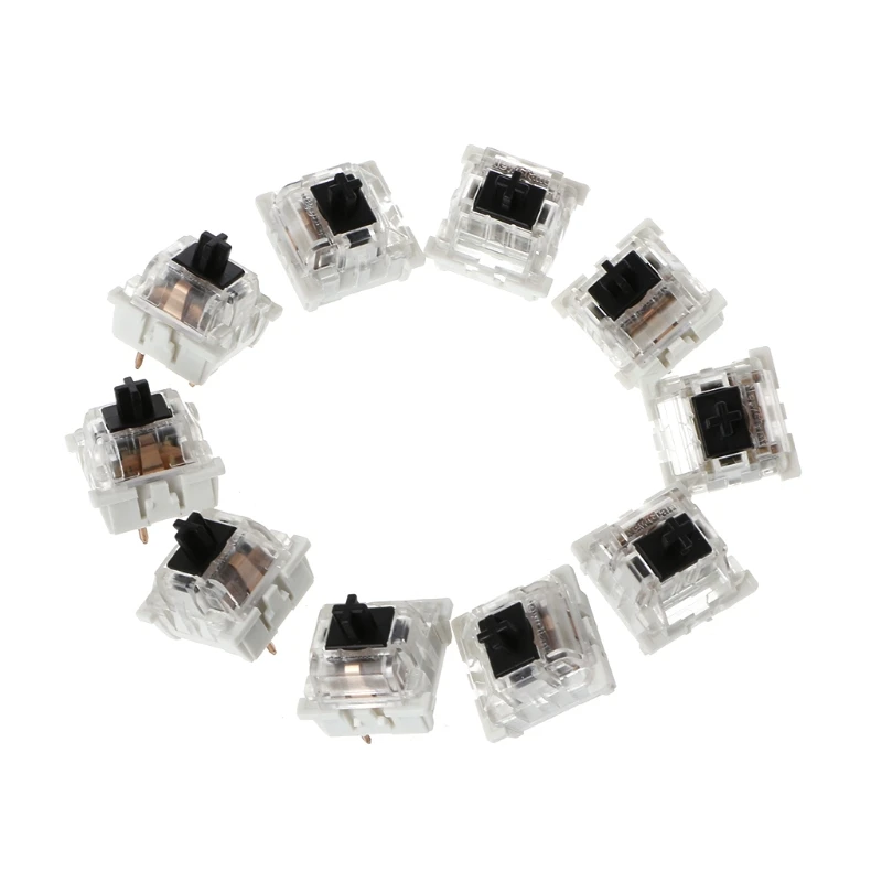 Set of 10 Red Mechanical Switches for Custom Keyboards 9 Set of 10 Red Mechanical Switches for Custom Keyboards - Image 9