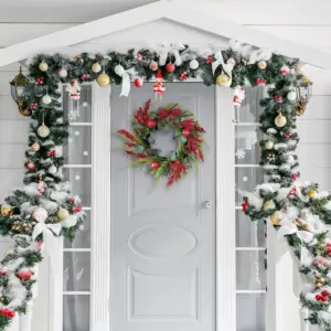 70cm Rustic Christmas Wreath with Red Berries 9 Sac23d1e73b5747218e5b9f9289d0f2e1t