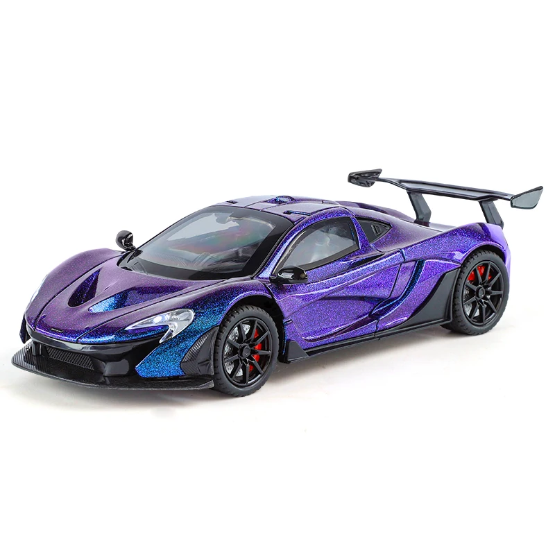 Black McLaren P1 1:24 Diecast Model 7 Black McLaren P1 1:24 Diecast Model - Image 7