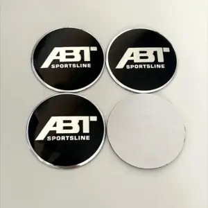 ABT 56mm Wheel Center Emblem Set for Vehicles 16 Sac96d3a2d34c46bb91a5cb9b2e0e88d3p