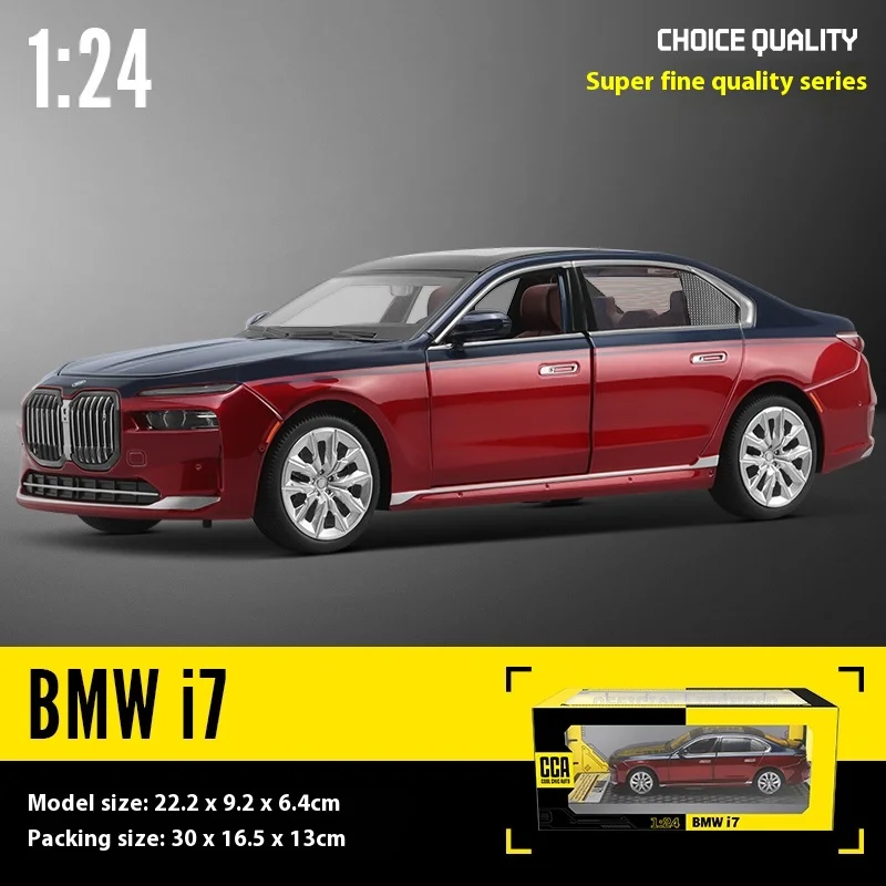 BMW i7 G70 M70L 1:24 Diecast Model 7 BMW i7 G70 M70L 1:24 Diecast Model - Image 7