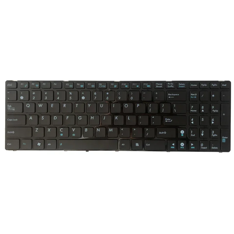 ASUS N61J,K53,G53,K73 Replacement Black Keyboard 3 ASUS N61J,K53,G53,K73 Replacement Black Keyboard - Image 3