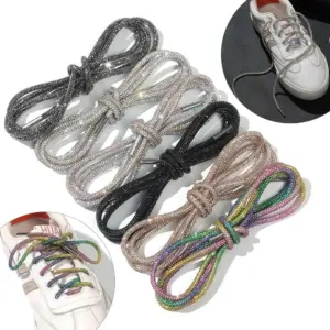 Rhinestone Shoelaces, 3.2mm Diameter, Multiple Lengths 13 Sacb776e7b30740c1ba8836652e71757fP