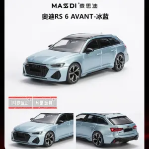1:64 Scale MASSDI RS 6 Alloy Model Car 10 Sacc2f7c328e74b96add2d350cf2dd774W