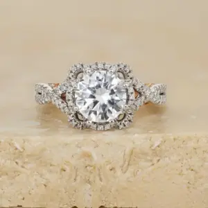 Women's Rose Gold Zircon Fashion Ring 9 Sacc423e6bfe74f41adf7073ca1927b42M