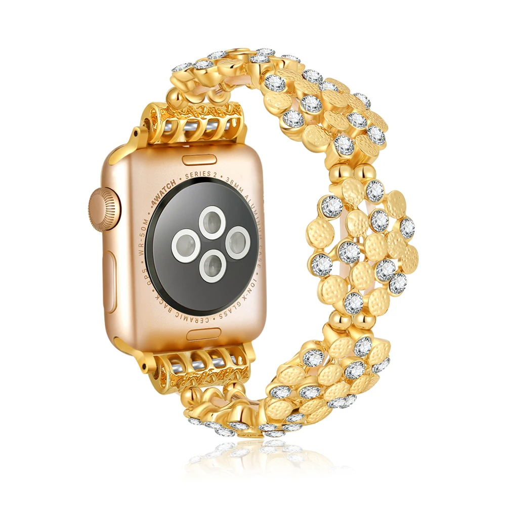 Luxury Diamond Strap for Apple Watch Series 9 Luxury Diamond Strap for Apple Watch Series - Image 9