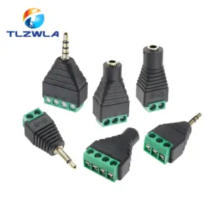 3.5mm Stereo Jack to RCA Mono Adapter with Screw Terminals 11 Sacecd4986ea3474f828bdaf9edc1d3a8v