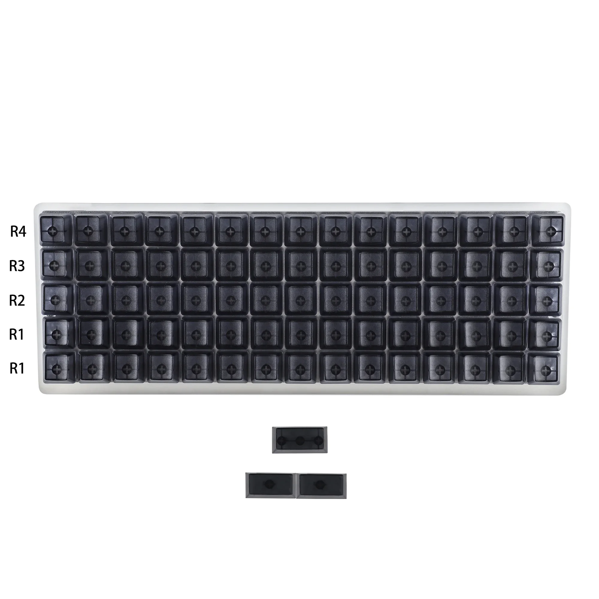 OEM Profile ABS Keycaps for MX Layout 1 OEM Profile ABS Keycaps for MX Layout