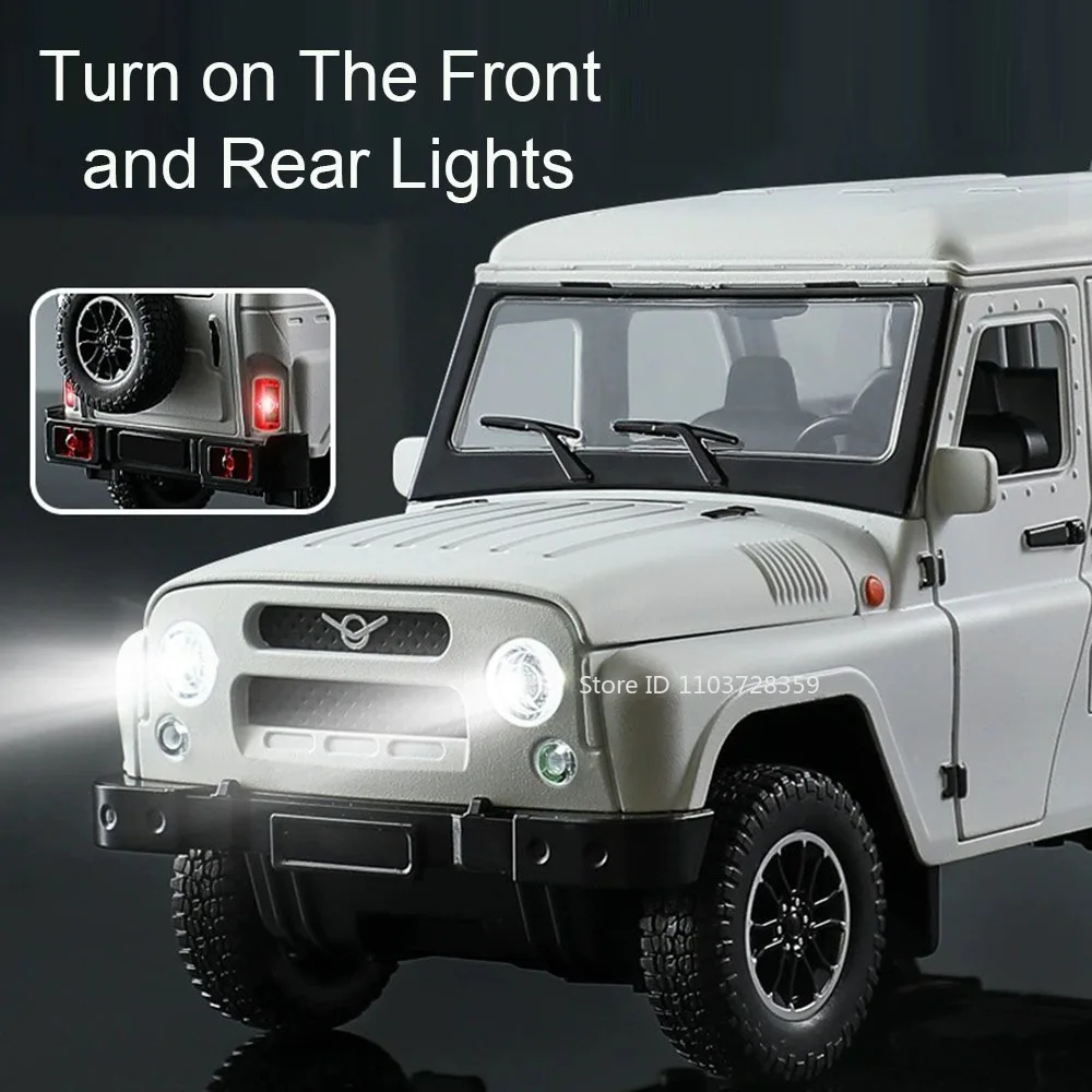 1:18 UAZ Hunter Diecast Model Replica 2 1:18 UAZ Hunter Diecast Model Replica - Image 2