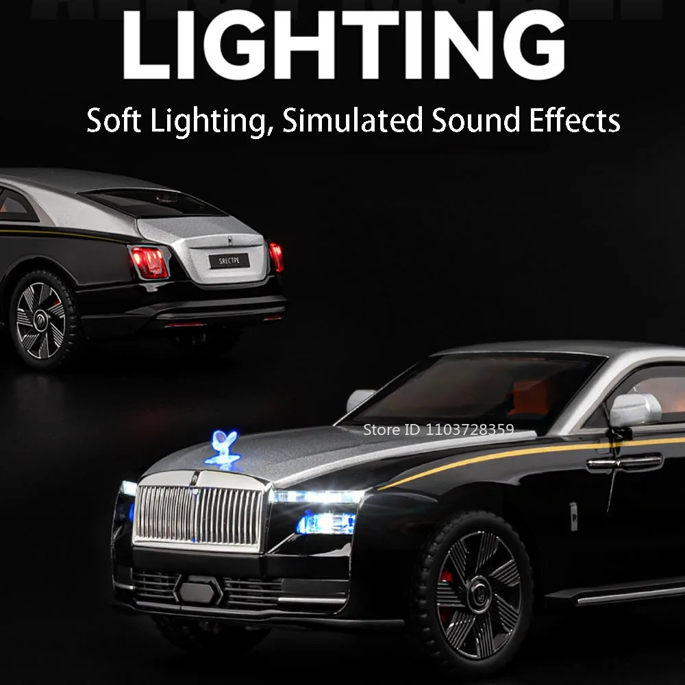 1:24 Scale Diecast Luxury Car Model 2 1:24 Scale Diecast Luxury Car Model - Image 2