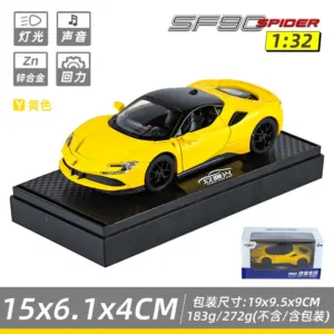 Ferrari SF90 1:32 Diecast Model Car 14 Sad11f0a7c41b451e80ced62f5a6d7206Y 3