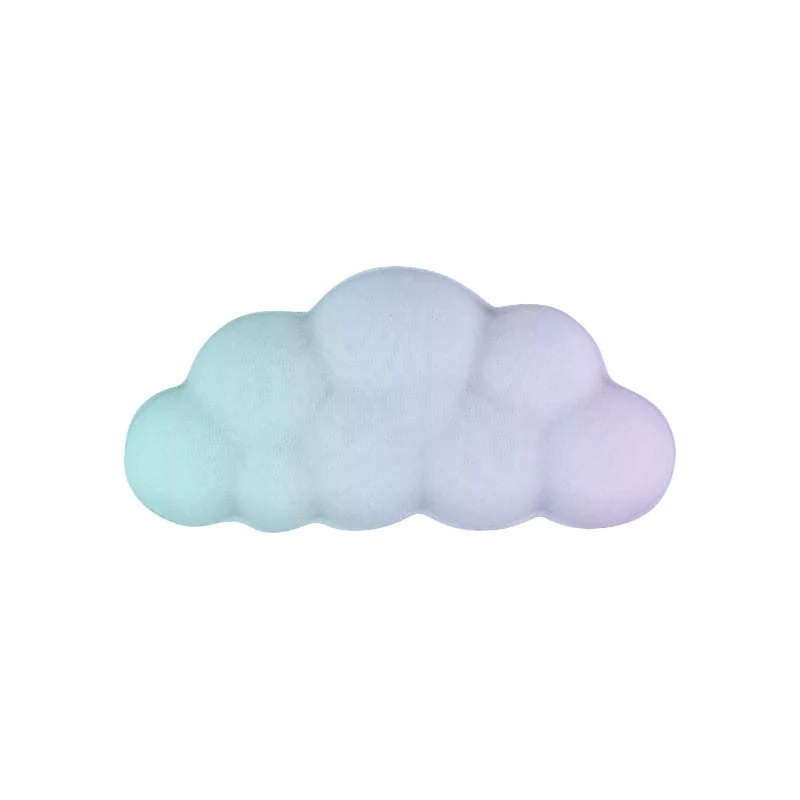 Rainbow Cloud-Shaped Mouse Pad with Wrist Support 5 Rainbow Cloud-Shaped Mouse Pad with Wrist Support - Image 5