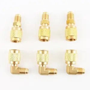Copper HVAC Refrigerant Adapter with 90/180° Elbow 9 Sad17ceca9e394a8cbf045c81bf5c7128V