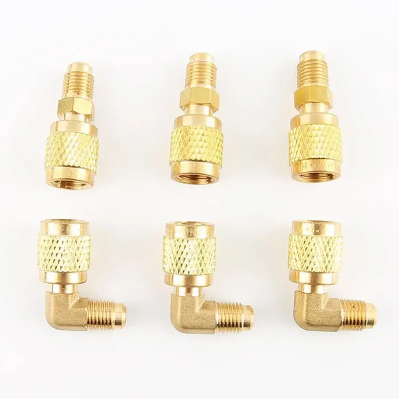 Copper HVAC Refrigerant Adapter with 90/180° Elbow 2 Copper HVAC Refrigerant Adapter with 90/180° Elbow - Image 2