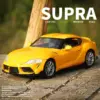 Yellow Toyota Supra GR 1:32 Diecast Model