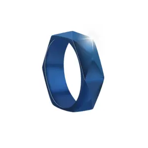 Unisex 6mm Geometric Rhombic Stainless Ring 17 Sad3d78fe22cc4a728745dcbc28f0971aQ