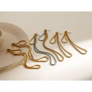 Stainless Steel Tassel Earrings for Women 9 Sad5c1623168c42d3a61e8d75588d8eb3V