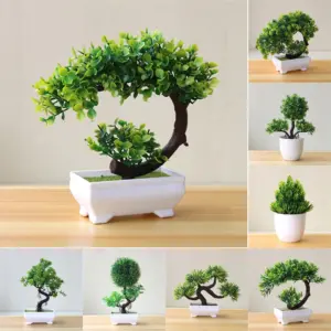 Artificial Miniature Bonsai Tree for Decor