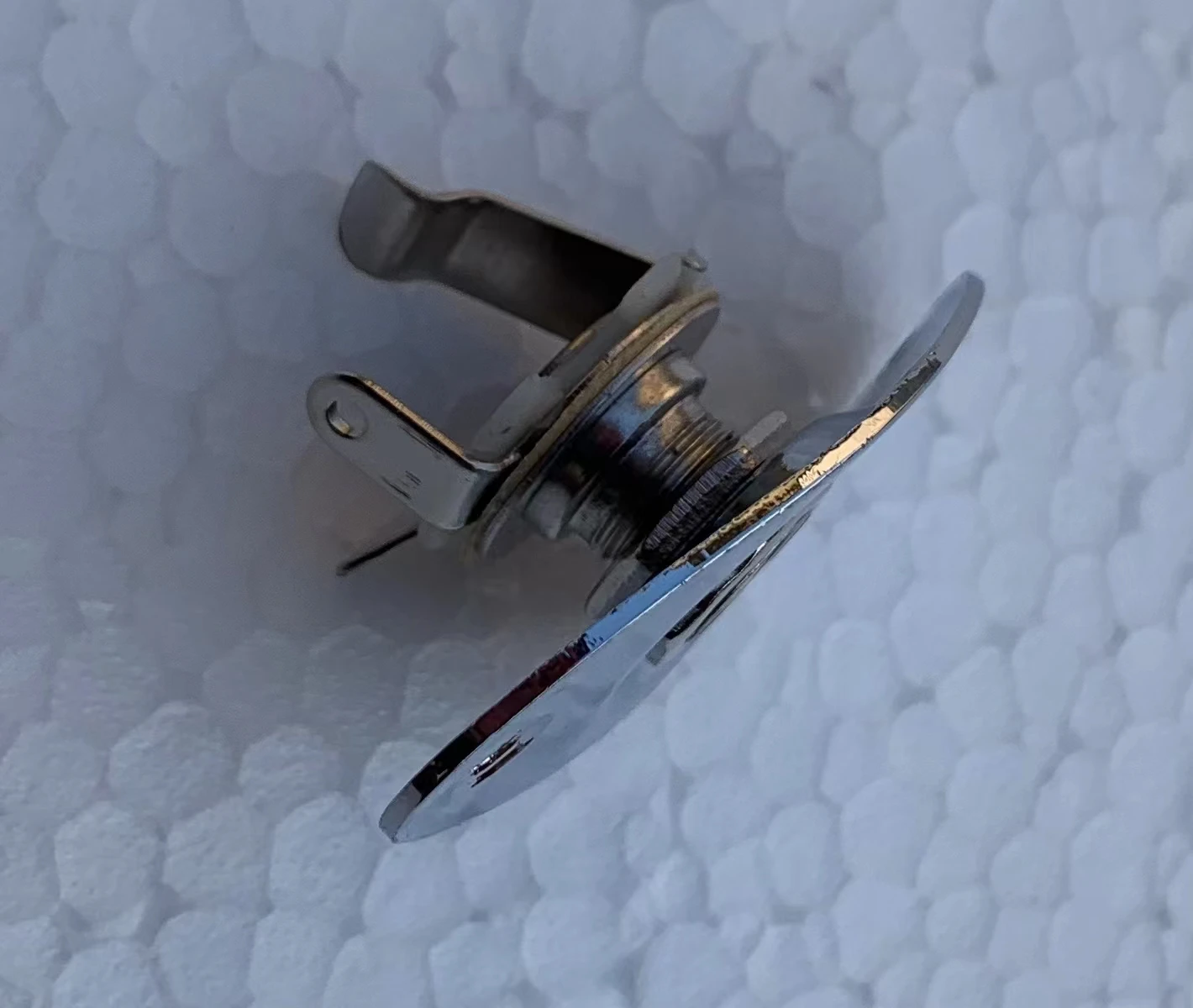 Oval Curved Bass Jack Plate in Gold, Black, Chrome 6 Oval Curved Bass Jack Plate in Gold, Black, Chrome - Image 6