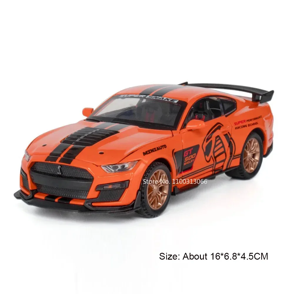 1:32 Scale Mustang Shelby GT500 Miniature Car 8 1:32 Scale Mustang Shelby GT500 Miniature Car - Image 8