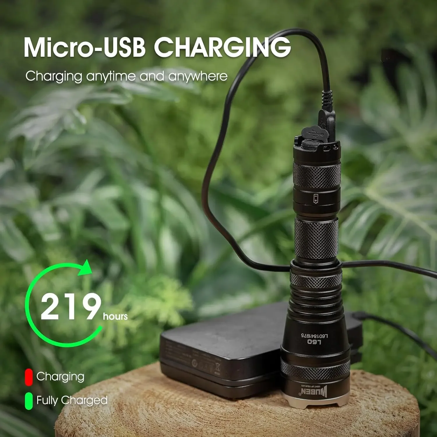 1200 Lumens Rechargeable Tactical Flashlight 5 1200 Lumens Rechargeable Tactical Flashlight - Image 5