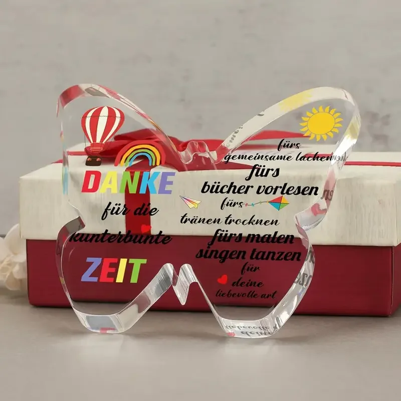 Colorful Butterfly Acrylic Teacher Sign 5 Colorful Butterfly Acrylic Teacher Sign - Image 5