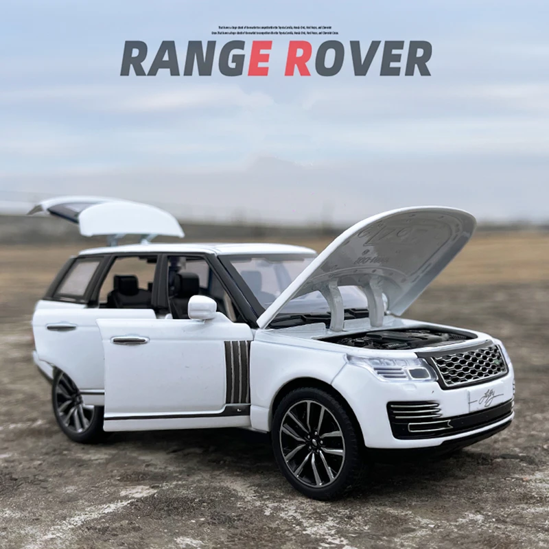 White 1:32 Range Rover Sports Diecast Model 2 White 1:32 Range Rover Sports Diecast Model - Image 2