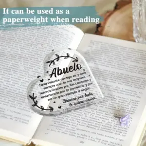 Heart-Shaped Acrylic Gift Plaque for Grandfathers 9 Sad9dff6b4aed4d4e9292b345018fbcafI